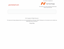 Tablet Screenshot of gnomeloaf.com